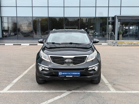 2013 Kia Sportage III, чёрный, 1165000 рублей, вид 3