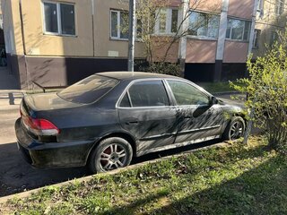 2002 Honda Accord VI, чёрный, 390000 рублей, вид 2