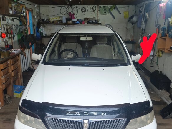 1999 Toyota Vista Ardeo V (V50), белый