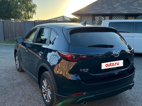 2021 Mazda CX-5 II Рестайлинг, синий - вид 3