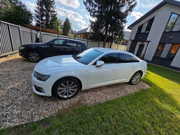 2019 Audi A6 45 TFSI V (C8), белый, 3100000 рублей - вид 7