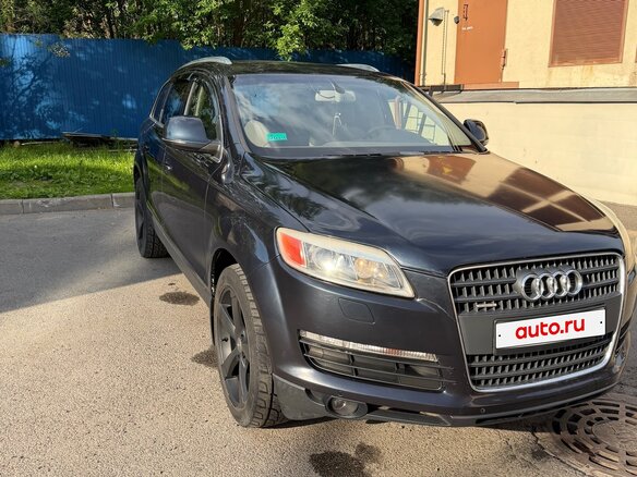 2006 Audi Q7 I (4L), синий, 1050000 рублей - вид 2