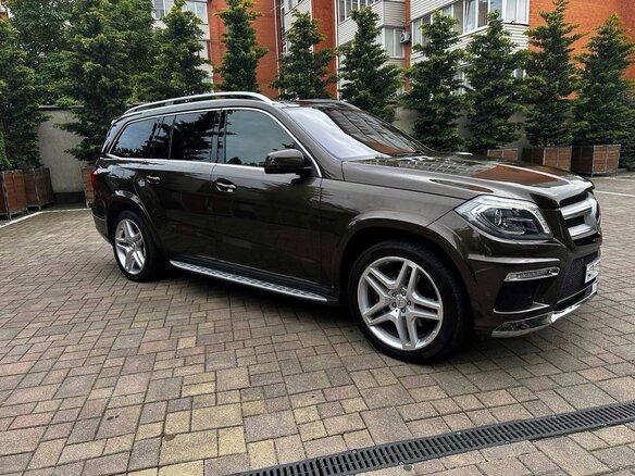 2014 Mercedes-Benz GL-Класс 400 II (X166), коричневый - вид 5