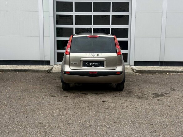 2007 Nissan Note I, коричневый, 450000 рублей - вид 3