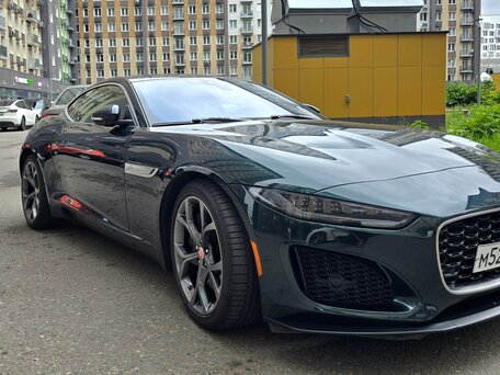 2021 Jaguar F-Type I Рестайлинг 2, зелёный, 5800000 рублей, вид 2