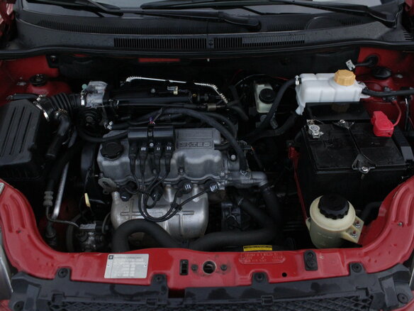 2007 Chevrolet Aveo I Рестайлинг, красный, 425000 рублей - вид 5