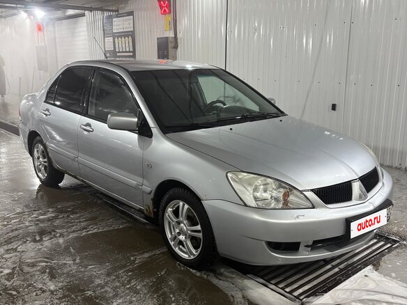 2007 Mitsubishi Lancer IX Рестайлинг, серебристый, 310000 рублей - вид 3