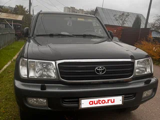 2001 Toyota Land Cruiser 100 Series, чёрный, 1300000 рублей, вид 1