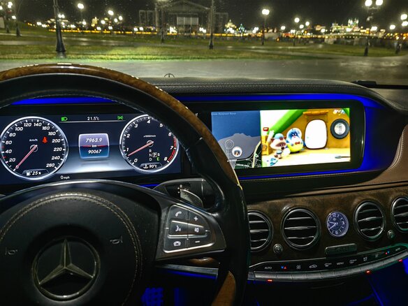 2016 Mercedes-Benz S-Класс 400 Long VI (W222, C217), синий, 4000000 рублей - вид 9