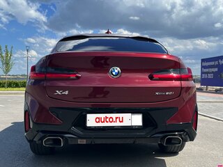2021 BMW X4 20i II (G02) Рестайлинг, красный, 6200000 рублей, вид 4