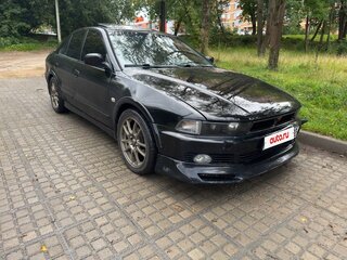 2001 Mitsubishi Galant VIII Рестайлинг, чёрный, 650000 рублей, вид 2