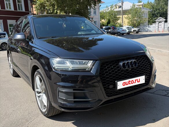 2016 Audi Q7 II (4M), чёрный, 3350000 рублей - вид 6