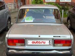 2010 Lada (ВАЗ) 2107, серебристый, 300000 рублей, вид 3