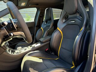 2017 Mercedes-Benz GLA AMG 45 AMG I (X156) Рестайлинг, чёрный, 3100000 рублей, вид 4