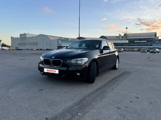 2012 BMW 1 серии 116i II (F20/F21), чёрный, 1010000 рублей, вид 1