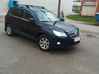 2011 Volkswagen Tiguan I, чёрный, 950000 рублей, вид 4