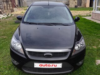 2009 Ford Focus II Рестайлинг, чёрный, 620000 рублей, вид 1