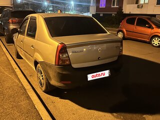 2011 Renault Logan I Рестайлинг, бежевый, 245000 рублей, вид 3