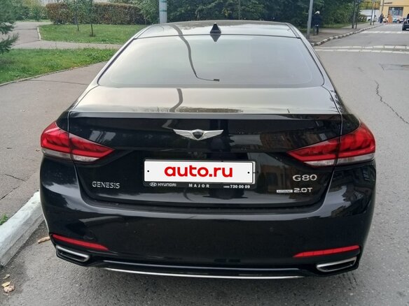 2018 Genesis G80 I, чёрный, 2350000 рублей - вид 2