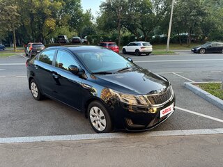 2014 Kia Rio III, чёрный, 1115000 рублей, вид 4
