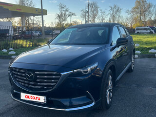 2021 Mazda CX-9 II Рестайлинг, синий, 4550000 рублей, вид 5