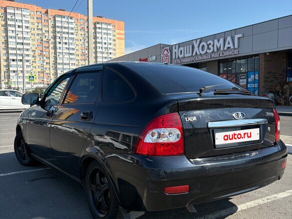 2009 Lada (ВАЗ) Priora I, чёрный, 390000 рублей - вид 3