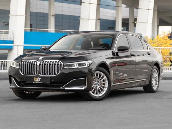 2020 BMW 7 серии Long 730Ld xDrive VI (G11/G12) Рестайлинг, чёрный, 5550000 рублей