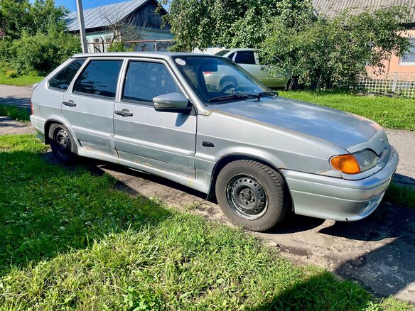 2007 Lada (ВАЗ) 2114, серебристый, 160000 рублей - вид 2
