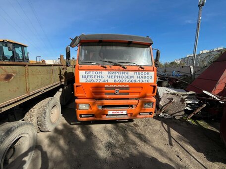 2012 КамАЗ 6520, оранжевый, 1200000 рублей, вид 1