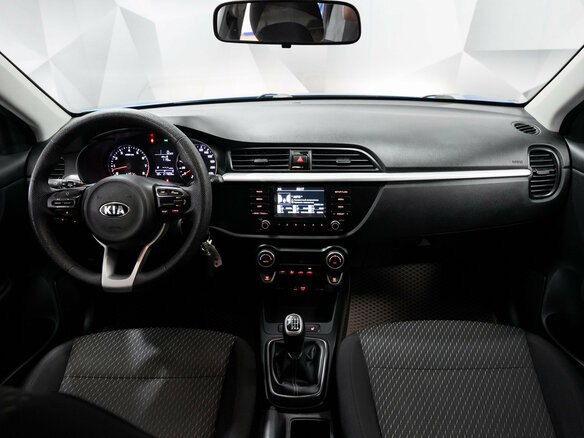 2018 Kia Rio IV, синий, 911000 рублей - вид 10