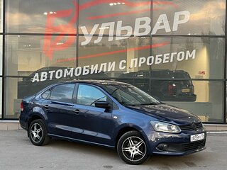 2012 Volkswagen Polo V, синий, 740000 рублей, вид 1