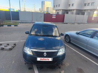 2010 Renault Logan I Рестайлинг, серый, 350000 рублей, вид 1