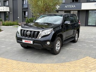 2014 Toyota Land Cruiser Prado 150 Series Рестайлинг 1, чёрный, 2720000 рублей, вид 3
