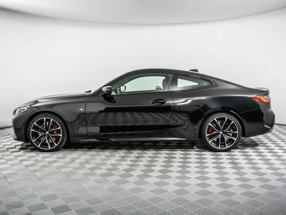 2021 BMW 4 серии 420d xDrive G22, G23, G26, чёрный, 6077000 рублей - вид 7