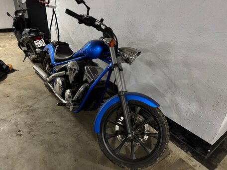 2016 Honda VT 1300CX Fury, синий, 895000 рублей, вид 1