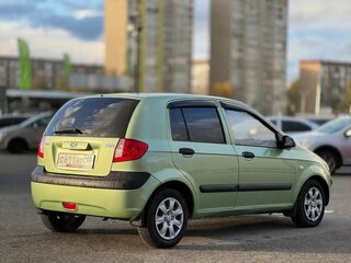 2007 Hyundai Getz I Рестайлинг, зелёный, 430000 рублей, вид 4