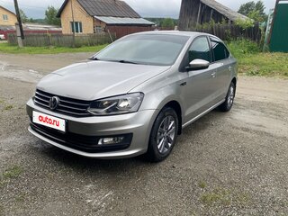 2019 Volkswagen Polo V Рестайлинг, серебристый, 1567000 рублей, вид 1
