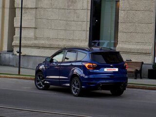 2018 Ford Kuga II Рестайлинг, синий, 1950000 рублей, вид 1