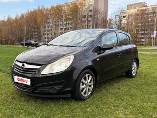 2007 Opel Corsa D, чёрный, 415000 рублей, вид 1
