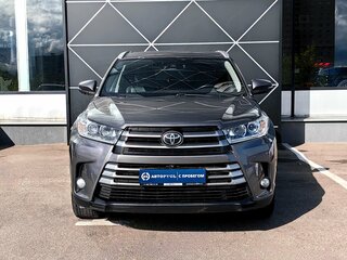 2018 Toyota Highlander III (XU50) Рестайлинг, серый, 2799000 рублей, вид 3