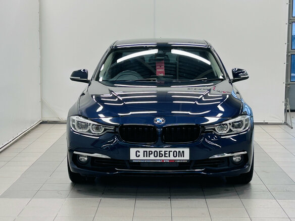 2017 BMW 3 серии 318i VI (F3x) Рестайлинг, синий, 1559000 рублей
