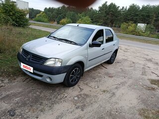 2006 Renault Logan I, серый, 300000 рублей, вид 2