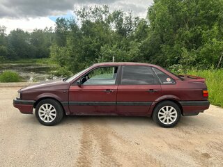 1991 Volkswagen Passat B3, красный, 200000 рублей, вид 4