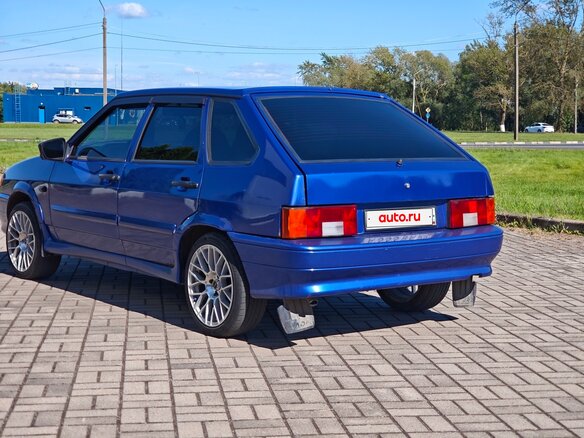2010 Lada (ВАЗ) 2114, синий, 260000 рублей - вид 7