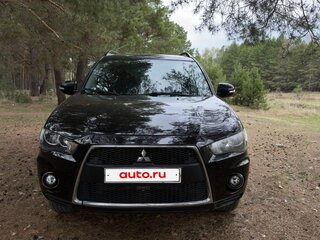 2010 Mitsubishi Outlander II Рестайлинг, чёрный, 1050000 рублей, вид 2