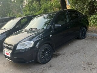 2009 Chevrolet Aveo I Рестайлинг, чёрный, 330000 рублей, вид 1