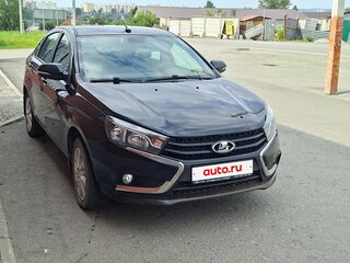 2021 Lada (ВАЗ) Vesta I, чёрный, 900000 рублей, вид 2
