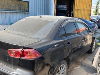 2008 Mitsubishi Lancer X, чёрный, 300000 рублей, вид 4