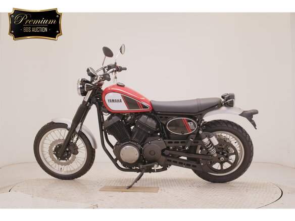 2017 Yamaha SCR950, красный - вид 4
