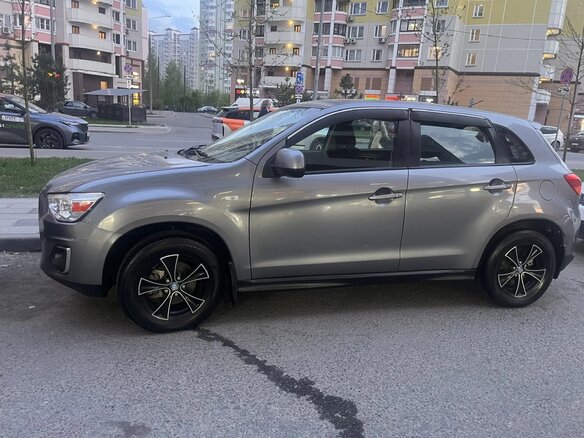 2012 Mitsubishi ASX I Рестайлинг, серый, 800000 рублей